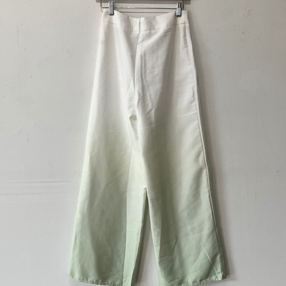 Faeriesty White to green ombre pants - Picture 2 of 8